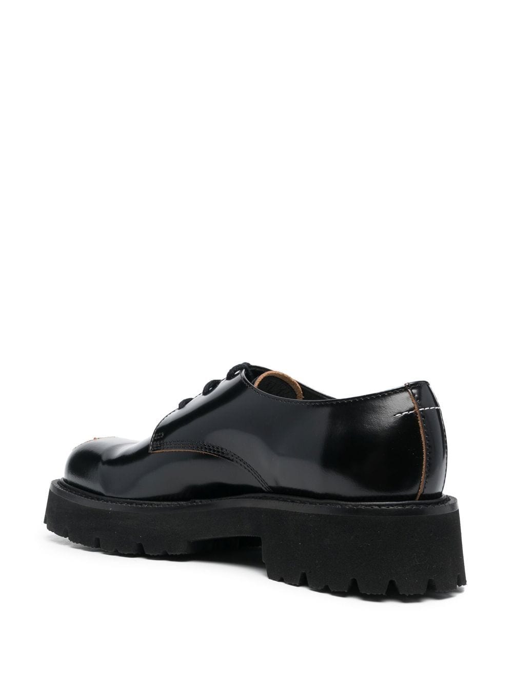 MM6 Maison Margiela painted-toecap lace-up Shoes - Farfetch