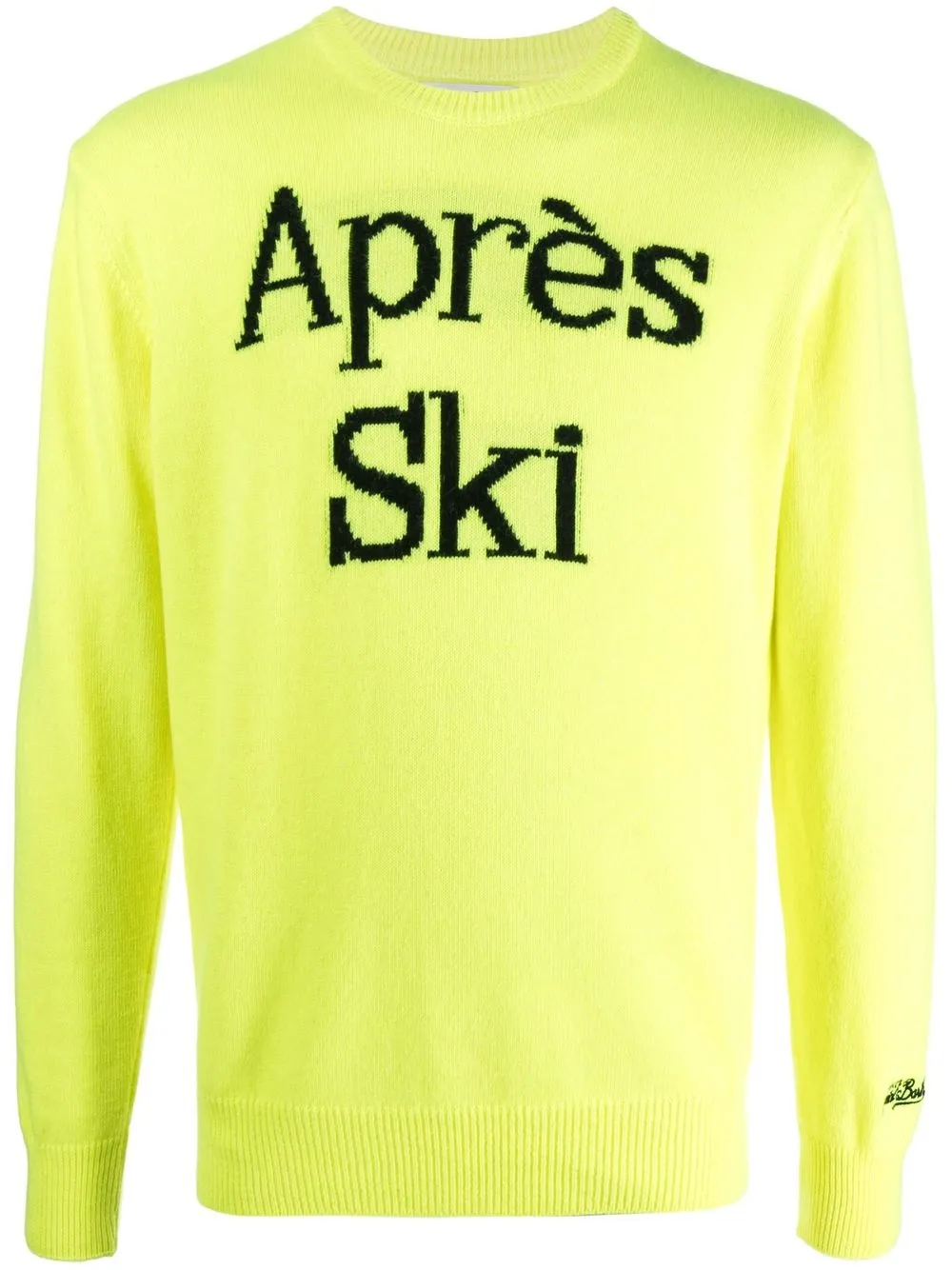 

MC2 Saint Barth Heron Aprés Ski jumper - Yellow
