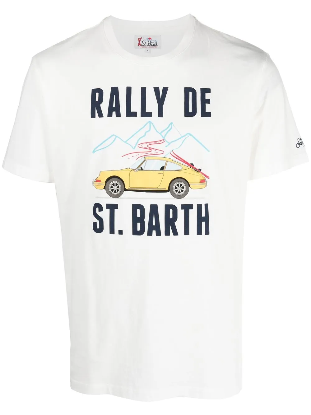 

MC2 Saint Barth Arnott graphic-print T-shirt - White