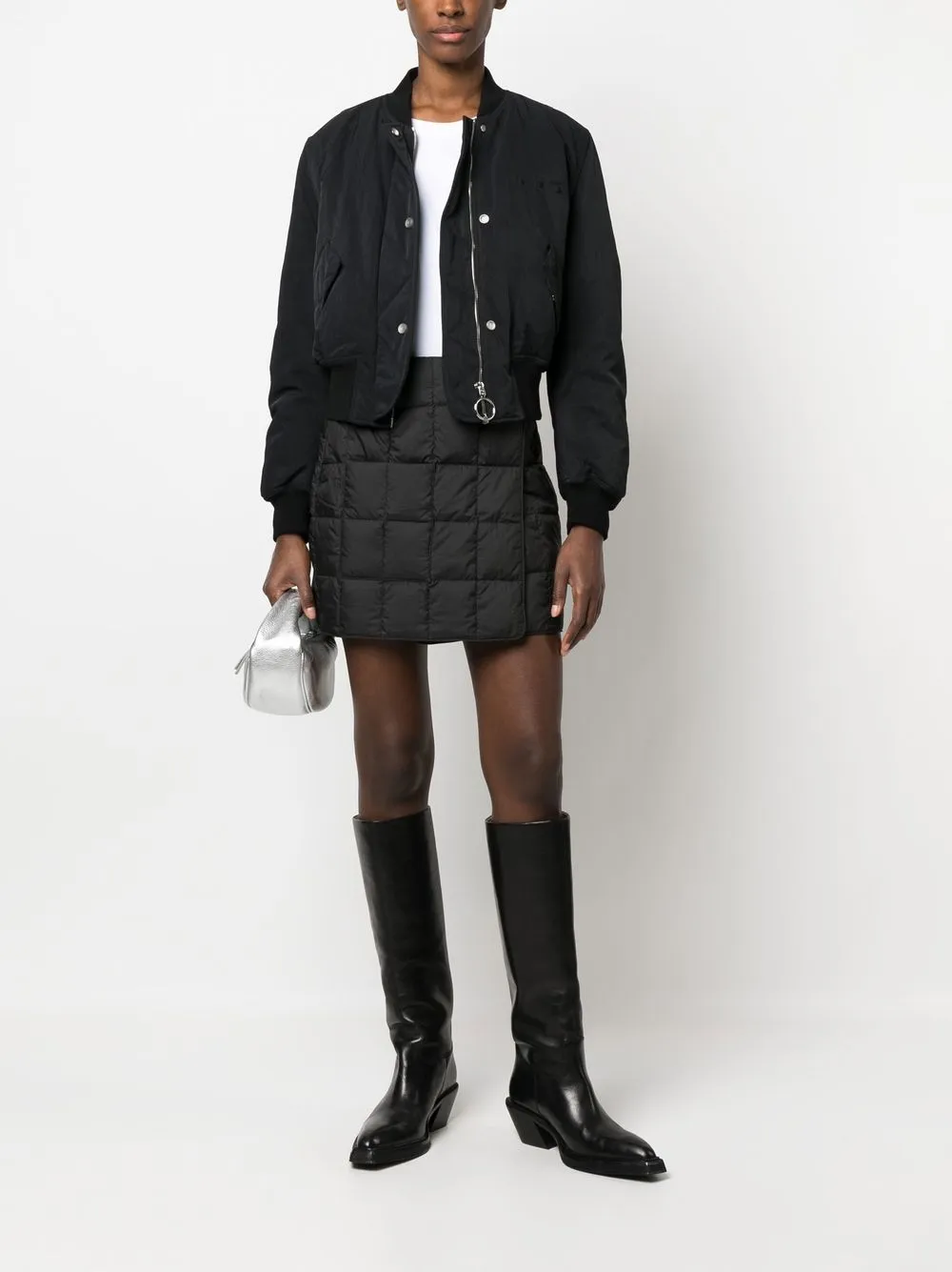 Ienki Ienki quilted mini skirt | High-Waisted Skirts | Image 2