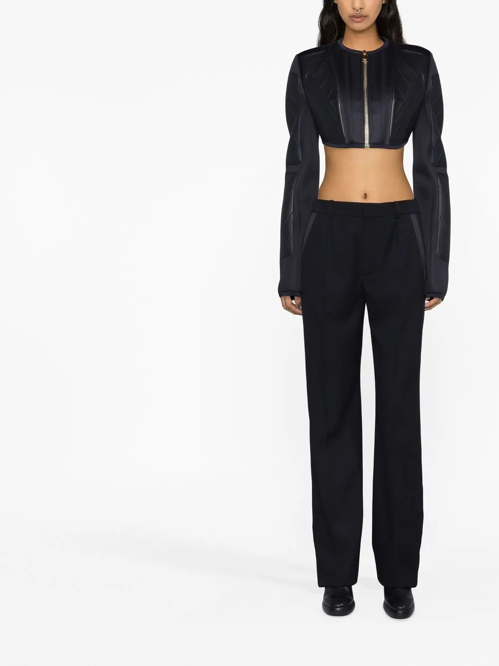  Balmain Chaqueta Corta - Negro 