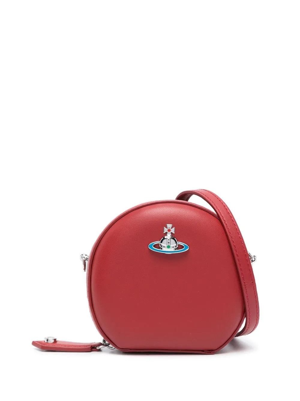 

Vivienne Westwood bolsa crossbody con placa Orb - Rojo