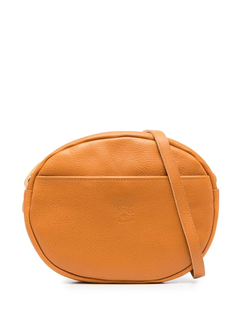 

Il Bisonte embossed-logo detail crossbody bag - Orange