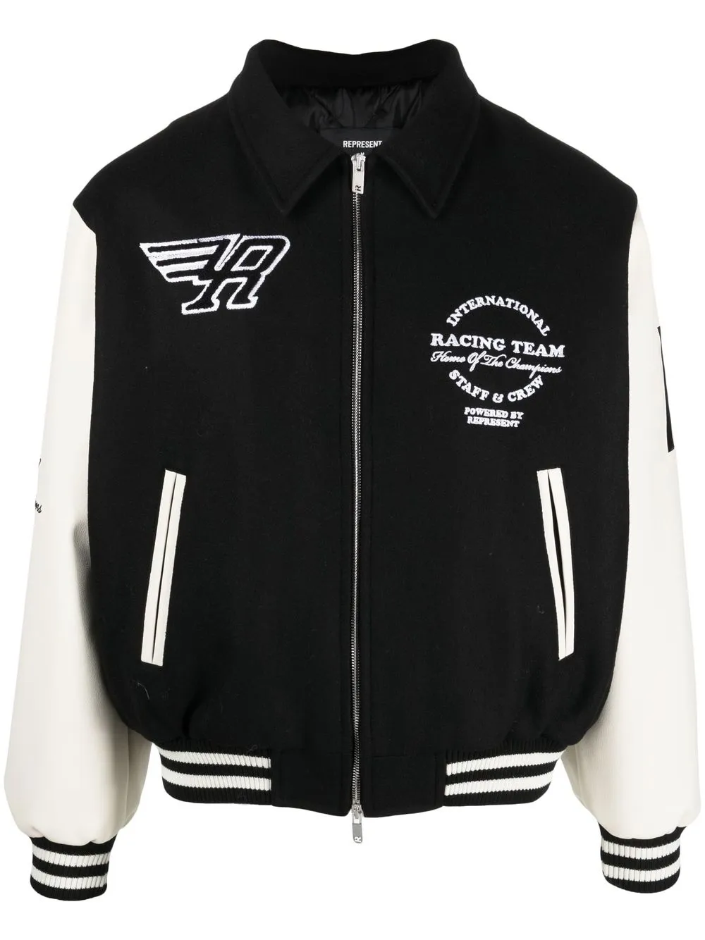 Represent two-tone Varsity Jacket - Farfetch