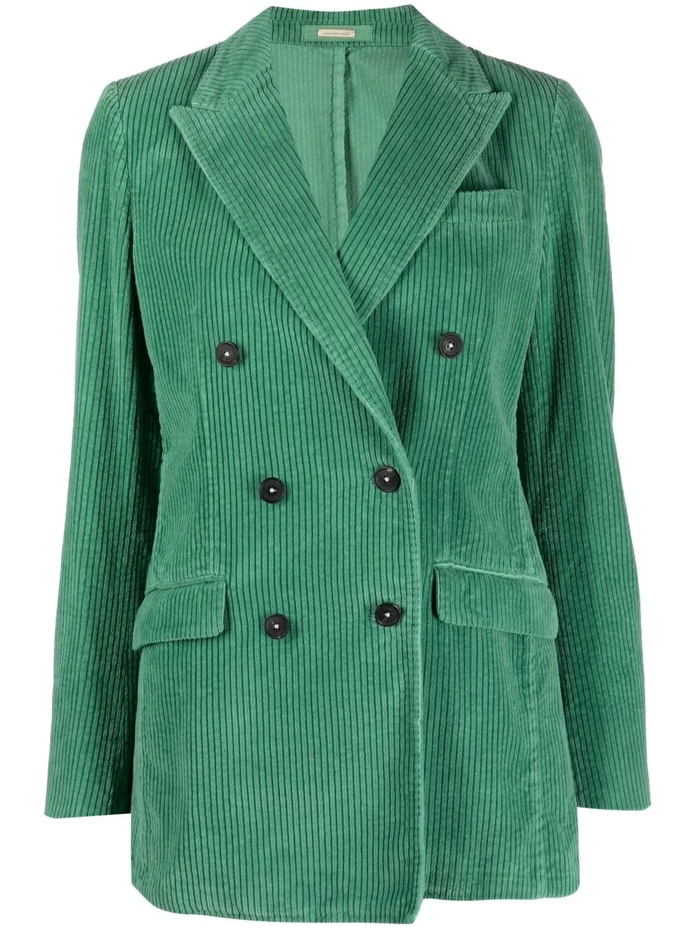 

Massimo Alba Carlotta corduroy double-breasted blazer - Green