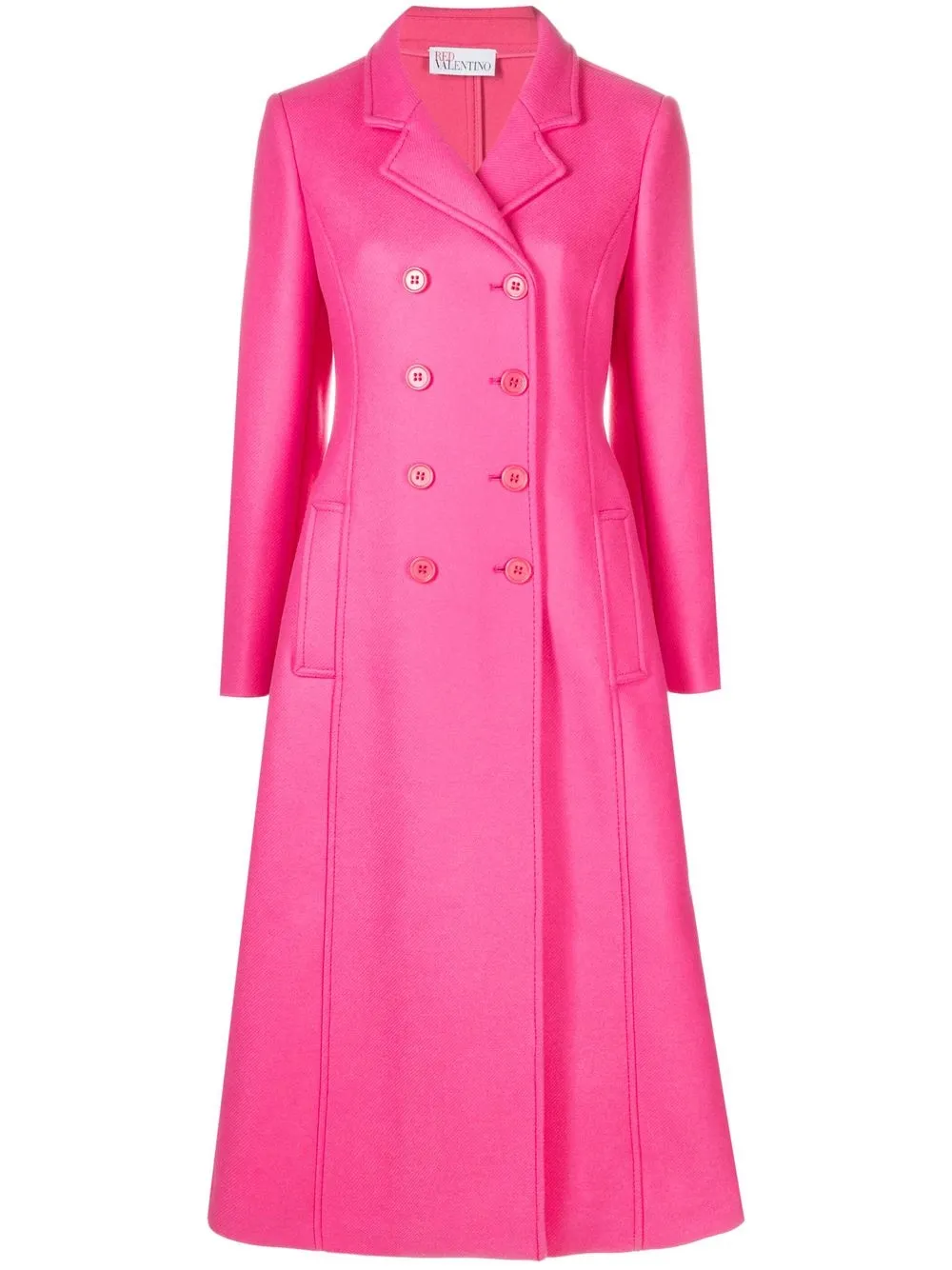 

RED Valentino double-breasted coat - Pink