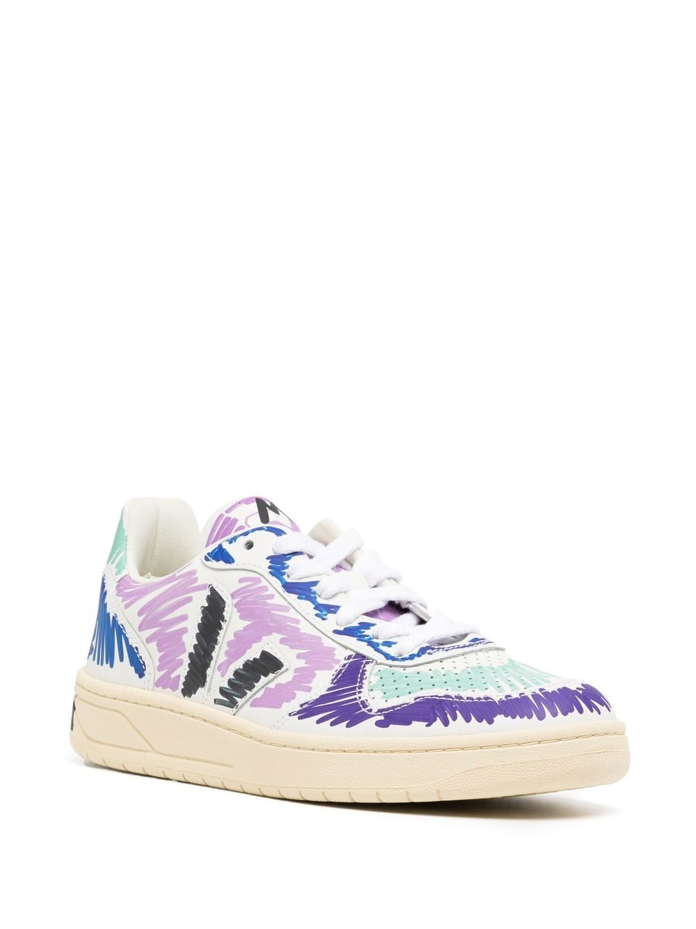 VEJA x Marni V-10 low-top Sneakers - Farfetch