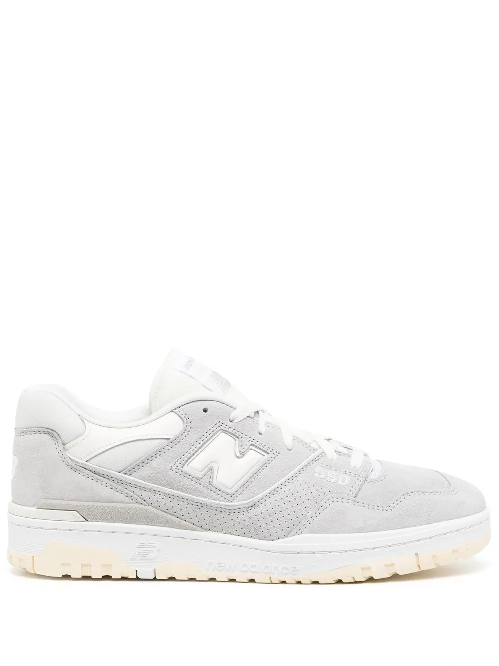 

New Balance logo-patch lace-up sneakers - Grey