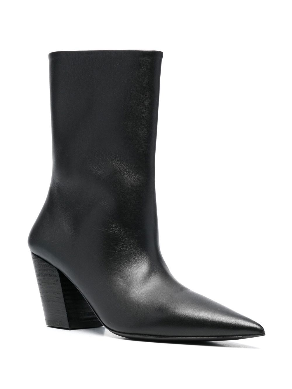 Shop Marsèll Block-heel Ankle Boots In Black
