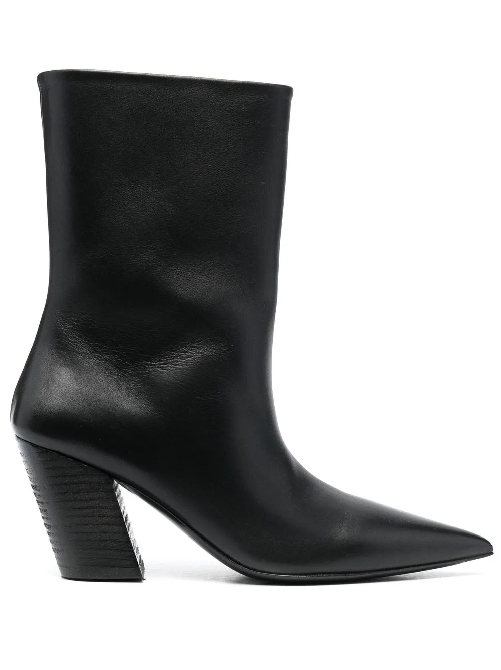 Shop Marsèll Block-heel Ankle Boots In Black