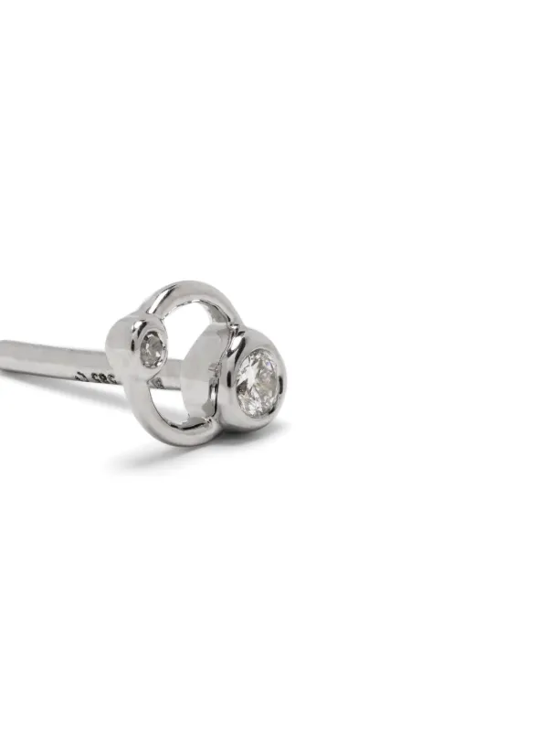 Maria Black Bardot ダイヤモンド ピアス 14Kホワイトゴールド 