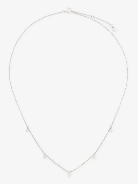 Maria Black collar Moreno en oro blanco de 14kt con diamantes