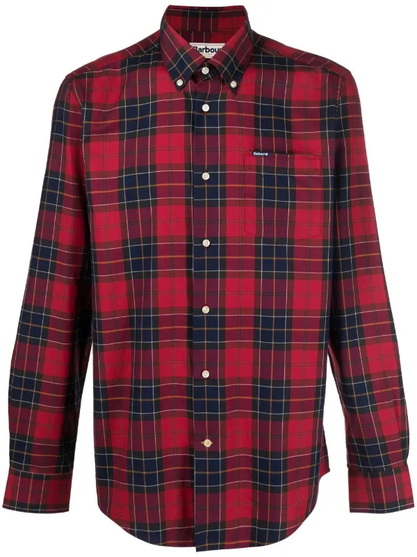 Barbour dress red on sale