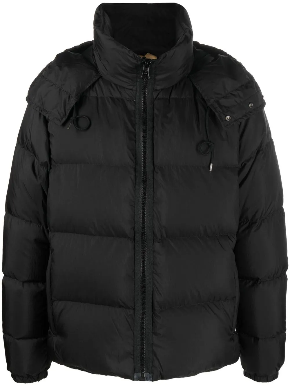 

Ten C hooded puffer jacket - Black