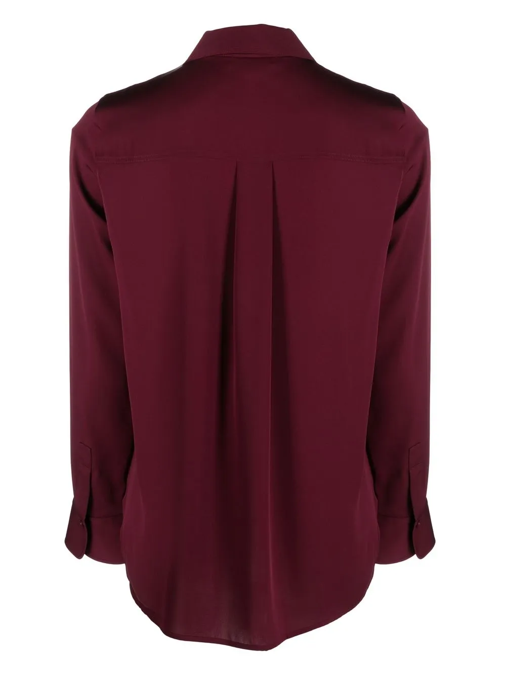 Vince Getailleerde blouse - Rood
