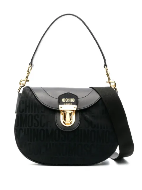 Moschino Shopper mit Logo-Print
