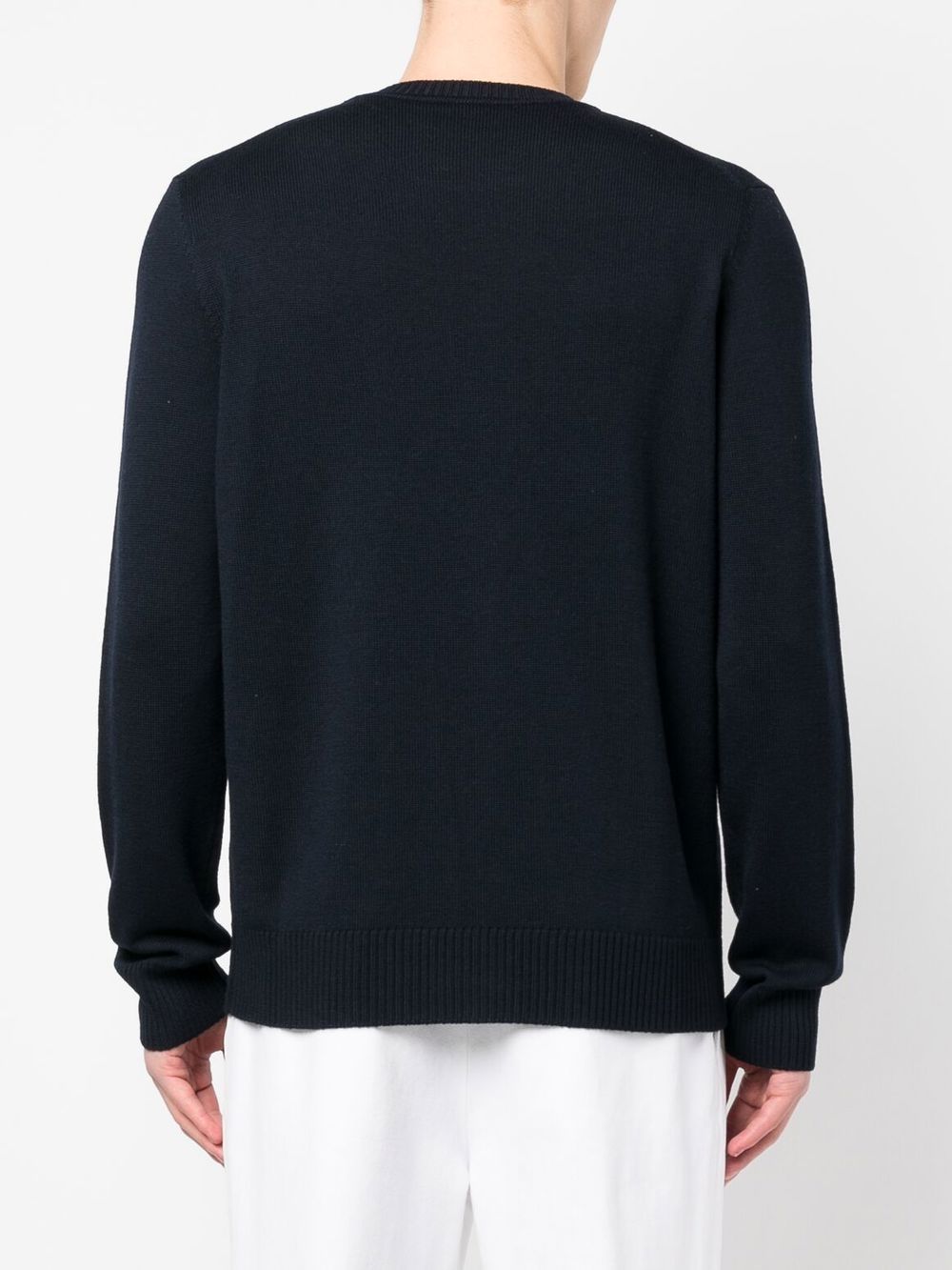 Emporio Armani crew-neck wool jumper Men