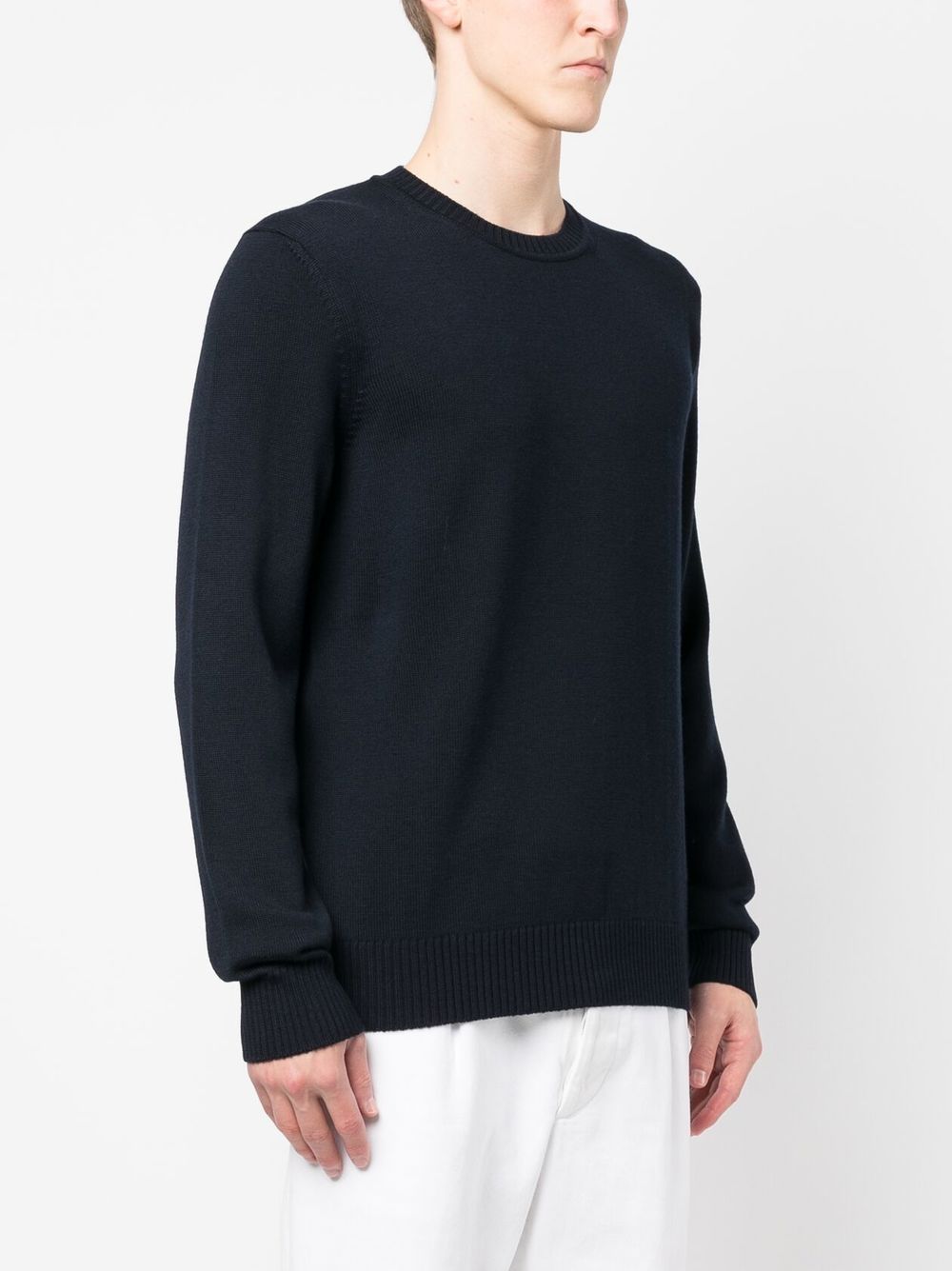 Emporio Armani crew-neck wool jumper Men