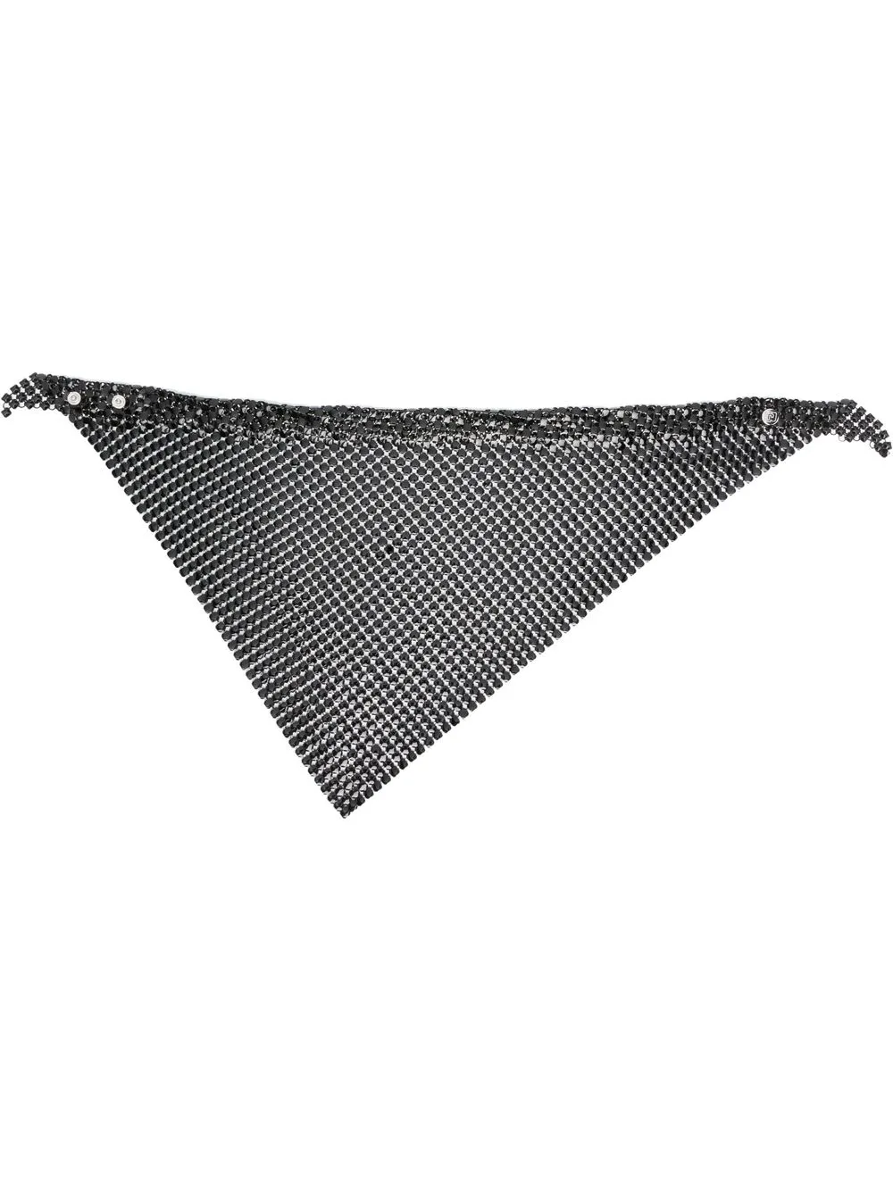 

Paco Rabanne pixel pointed scarf - Black