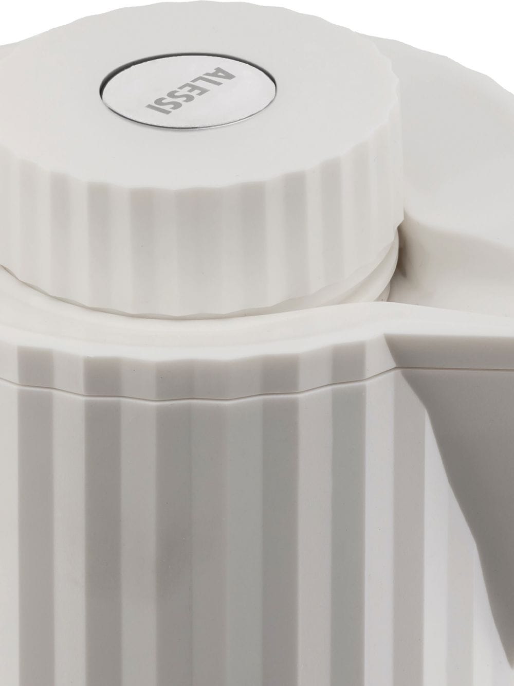 Shop Alessi Insulated Ribbed-detail Jug In White