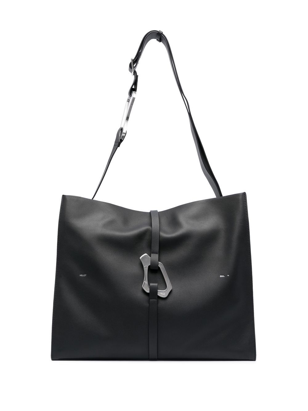 HELIOT EMIL LOGO-DETAIL LEATHER TOTE BAG