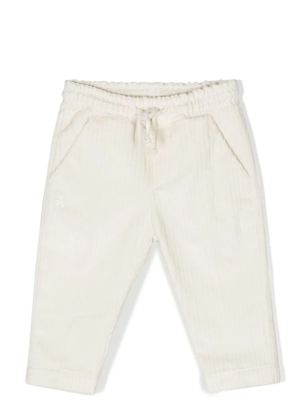 

Le Bebé Enfant corduroy drawstring trousers - Neutrals