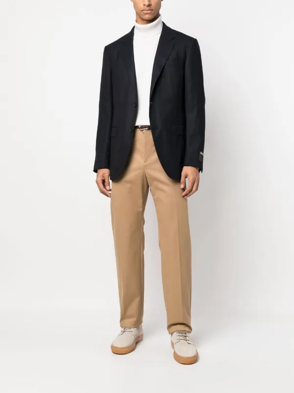 Zegna single-breasted Blazer | Blue | FARFETCH