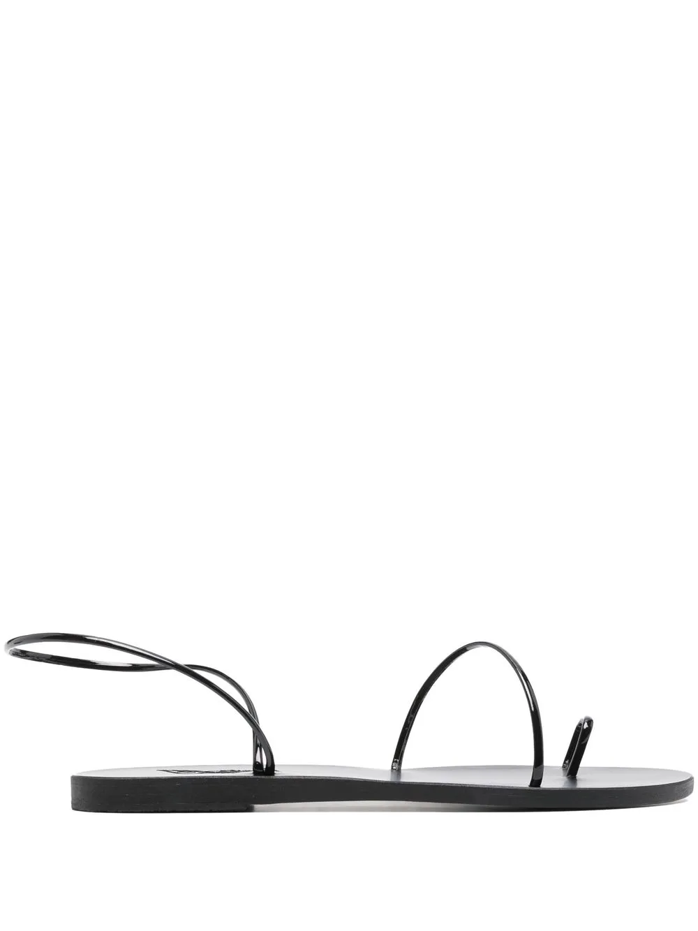 

Ancient Greek Sandals 15mm Chora open-toe sandals - Black