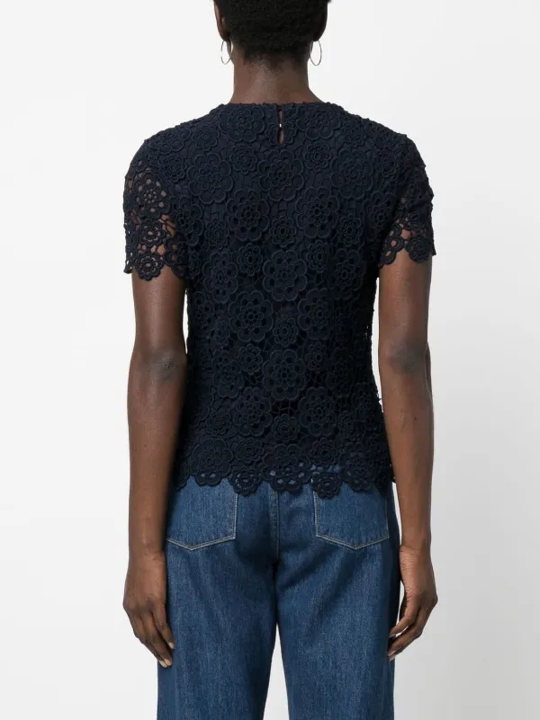 dior lace shirt