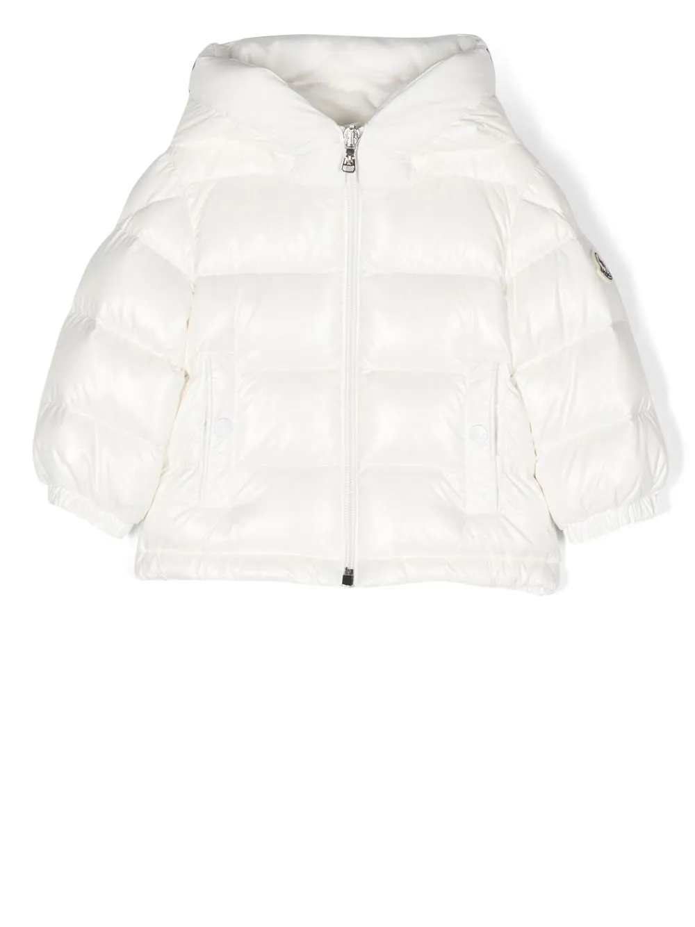 

Moncler Enfant hooded down puffer jacket - White