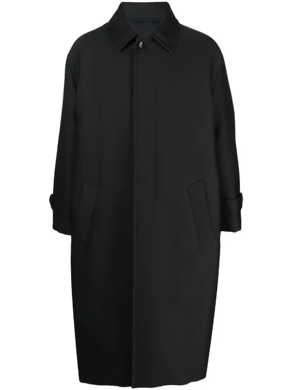 VALENTINO GARAVANIブラック コート Valentino Garavani シングルコート | ブラック | FARFETCH JP