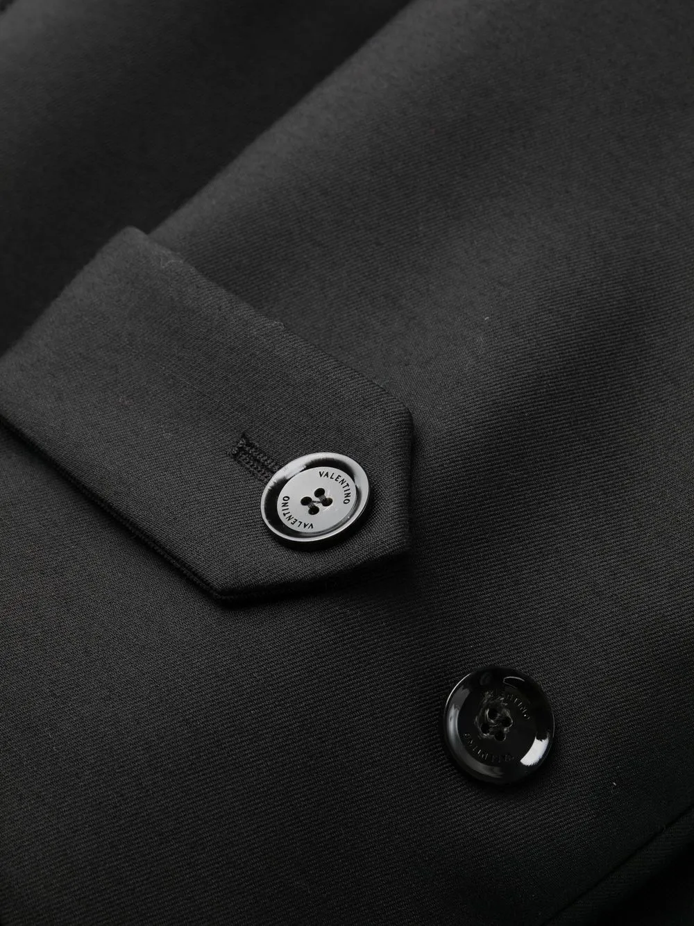 Valentino Garavani シングルコート | ブラック | FARFETCH JP