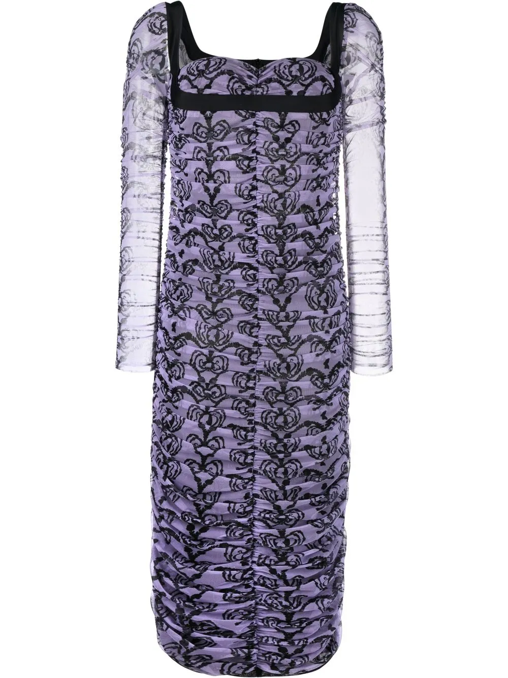 

PINKO vestido largo de tul de Ver el lookPINKO x Patrick McDowell - Morado