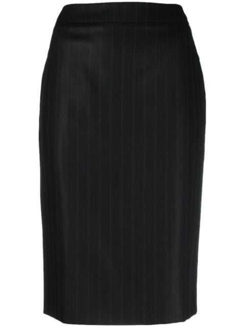 Christian Dior Pre-Owned 1990s pinstripe pencil skirt