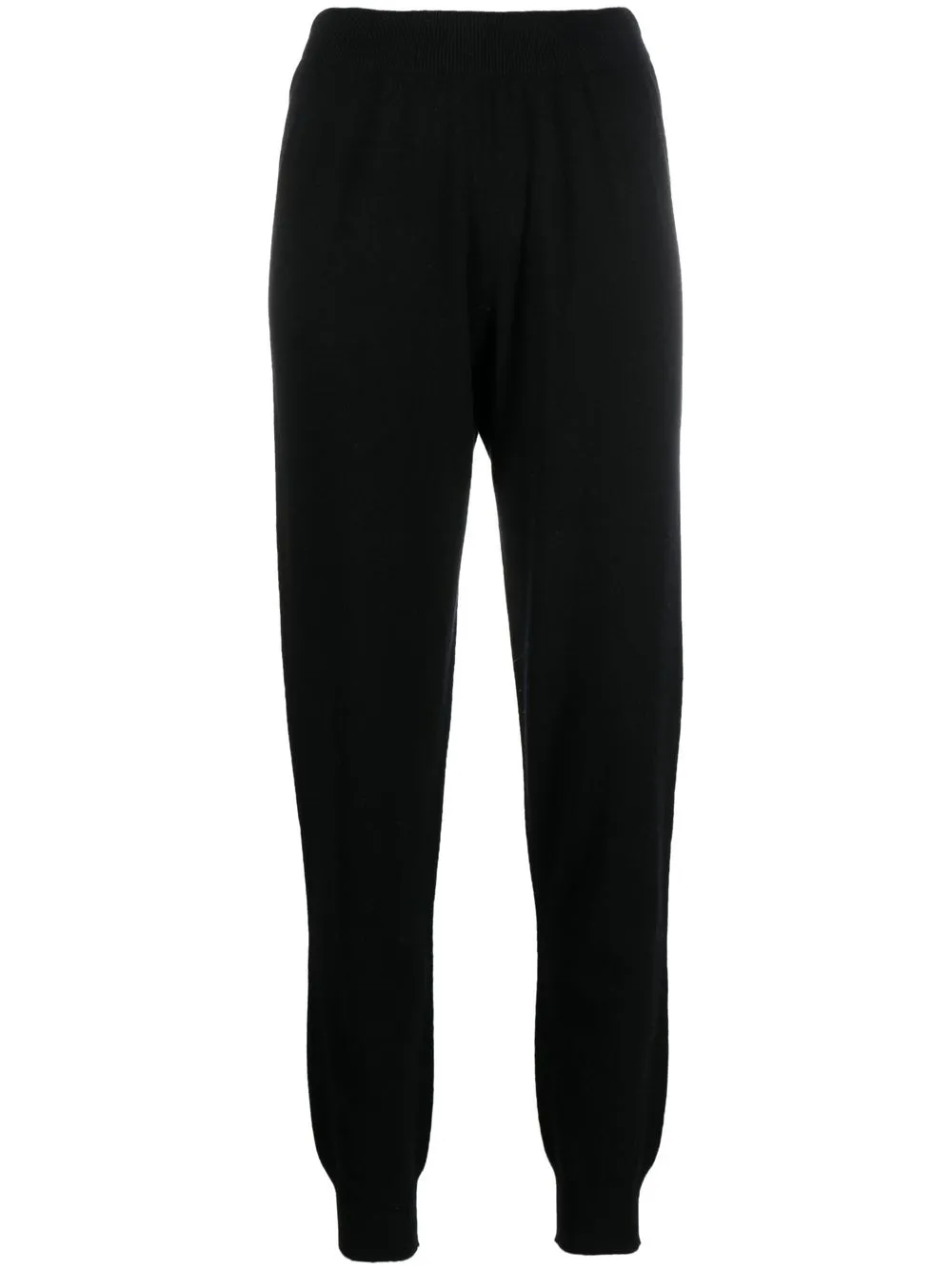 

Fabiana Filippi ribbed-knit tapered-leg sweatpants - Black