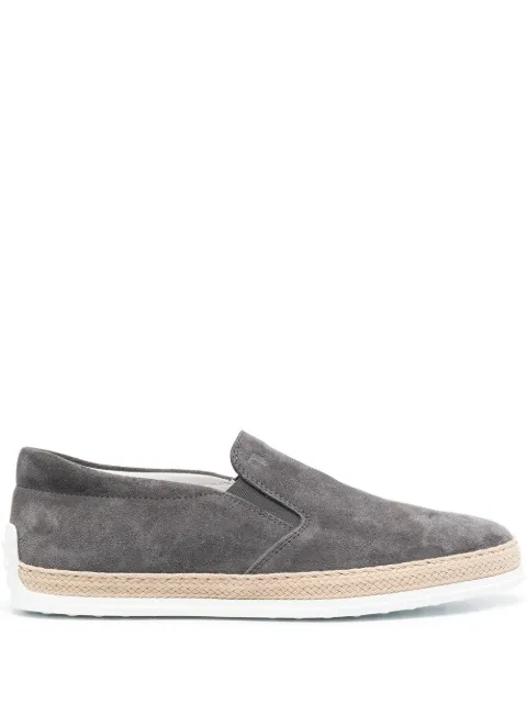 Tod's mocasines slip-on de gamuza