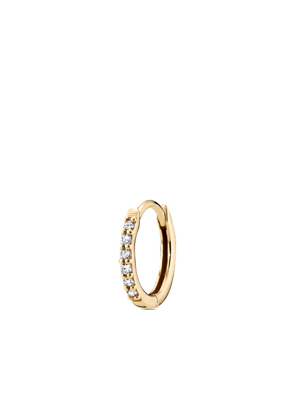 Maria Black 14kt yellow gold Lamarr 8 huggie earring