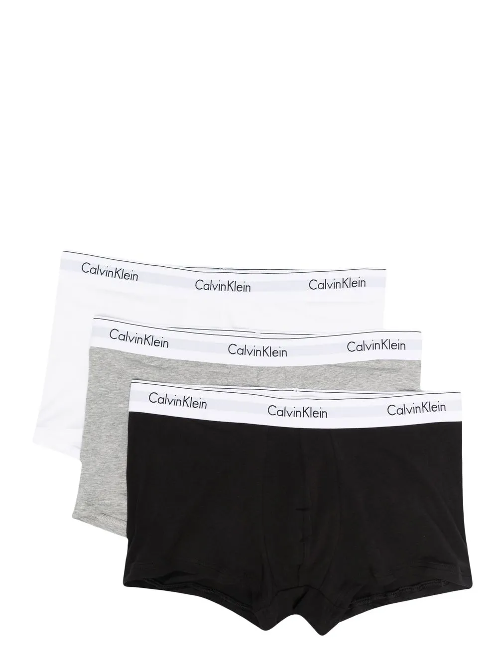 

Calvin Klein Underwear logo-waistband boxers set of 3 - Black