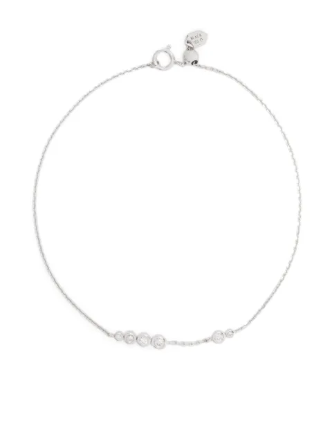 Maria Black bracelet Mae en or blanc 14ct pavé de diamants