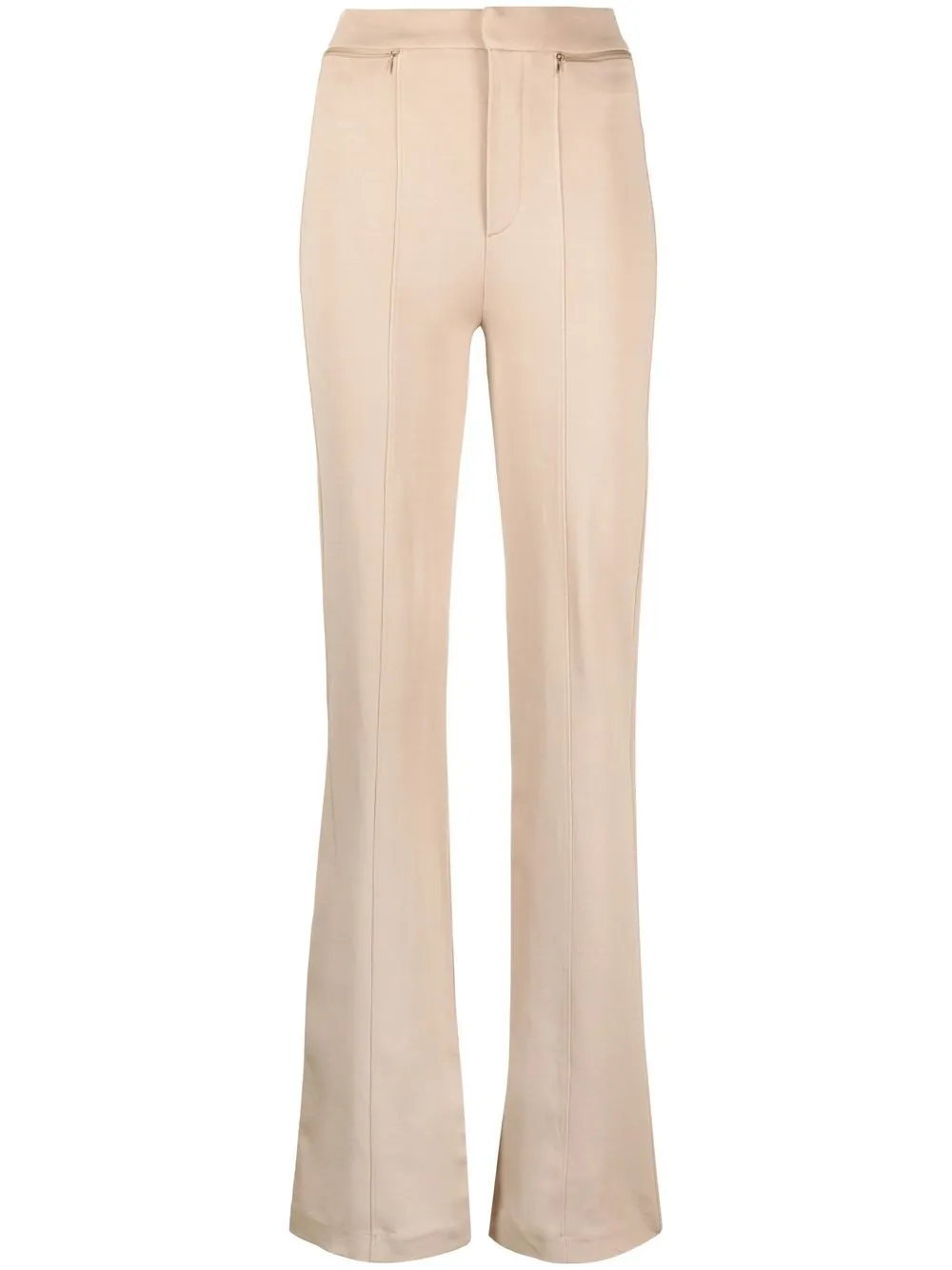 

GAUGE81 Boise flare-cuff trousers - Neutrals