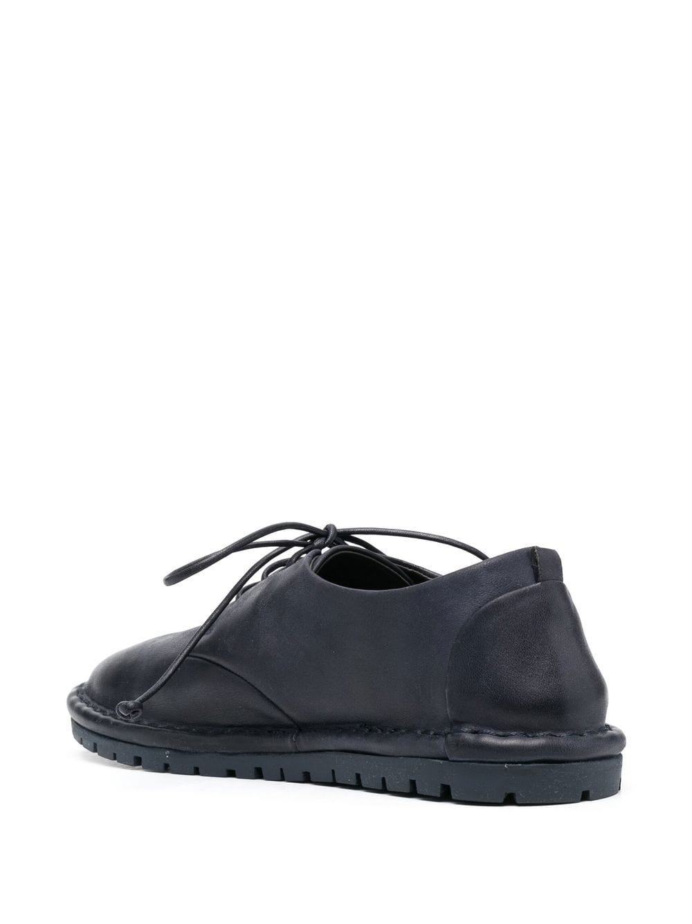 Shop Marsèll Lace-up Leather Oxford Shoes In Blue