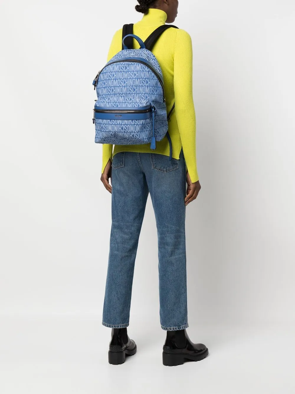 Saint laurent glitter 2025 backpack