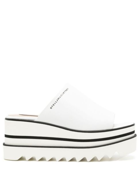 Stella McCartney platform-sole slip-on sandals Women