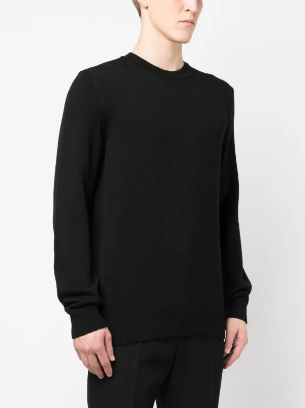 2025年最新入荷 セーター クルーネック Armani Emporio | JP FARFETCH | ブラック トップス