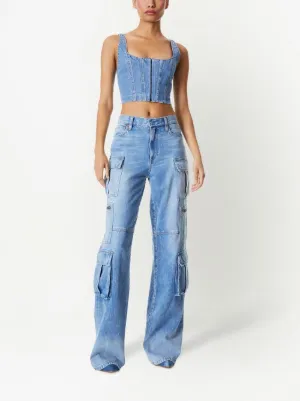 alice + olivia Wide-Leg Jeans for Women - Shop on FARFETCH alice + olivia Wide-Leg Jeans for Women - Shop on FARFETCH