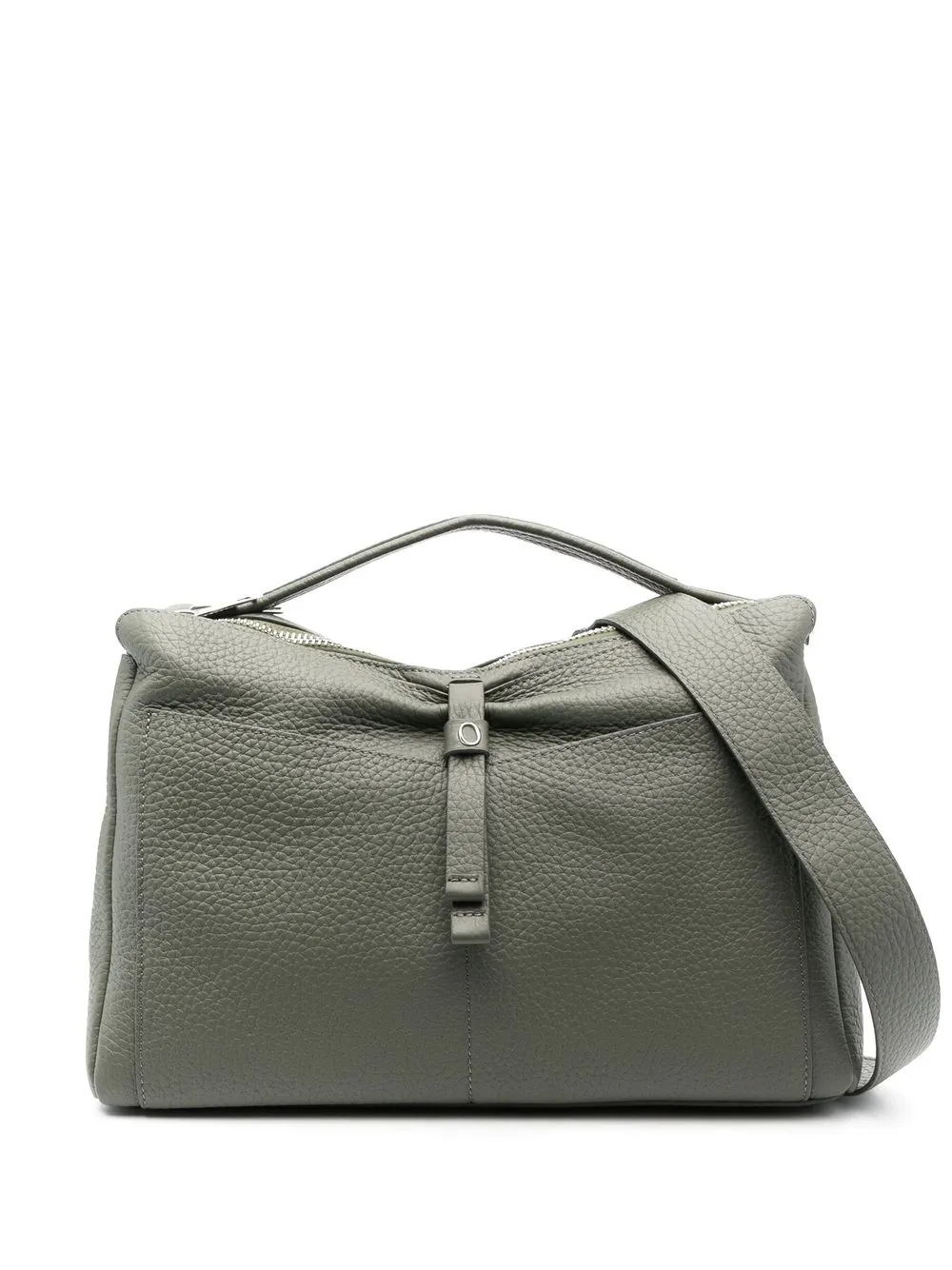 

Orciani Boxy leather tote bag - Green