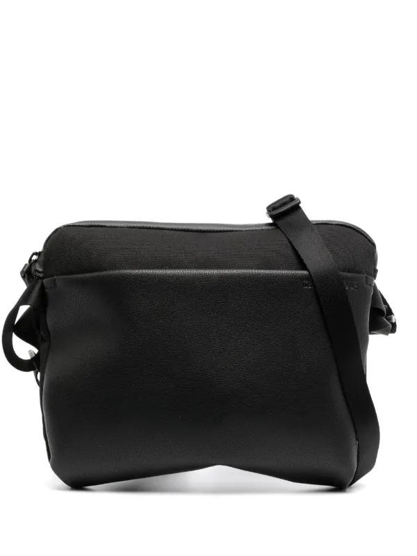 Faux leather crossbody hot sale messenger bag