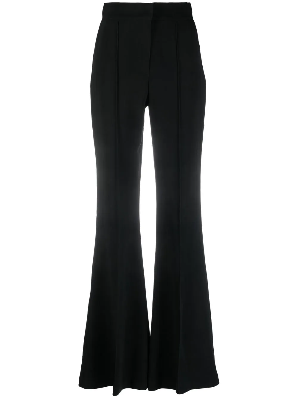 

Elie Saab flared wide-leg trousers - Black