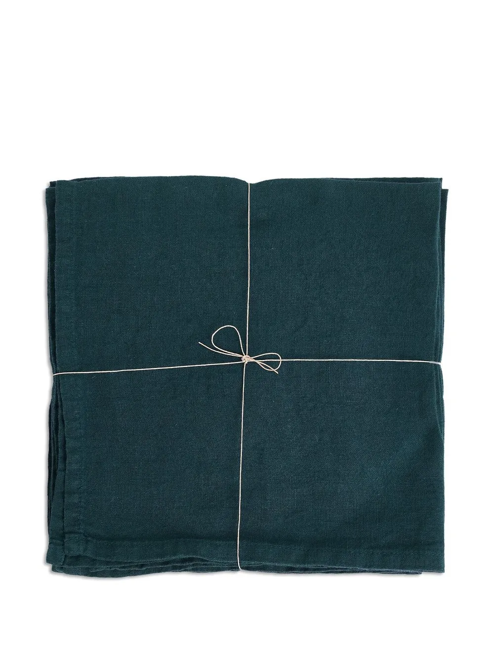 Shop Once Milano Linen Napkin Set (set Of Four) In Blau