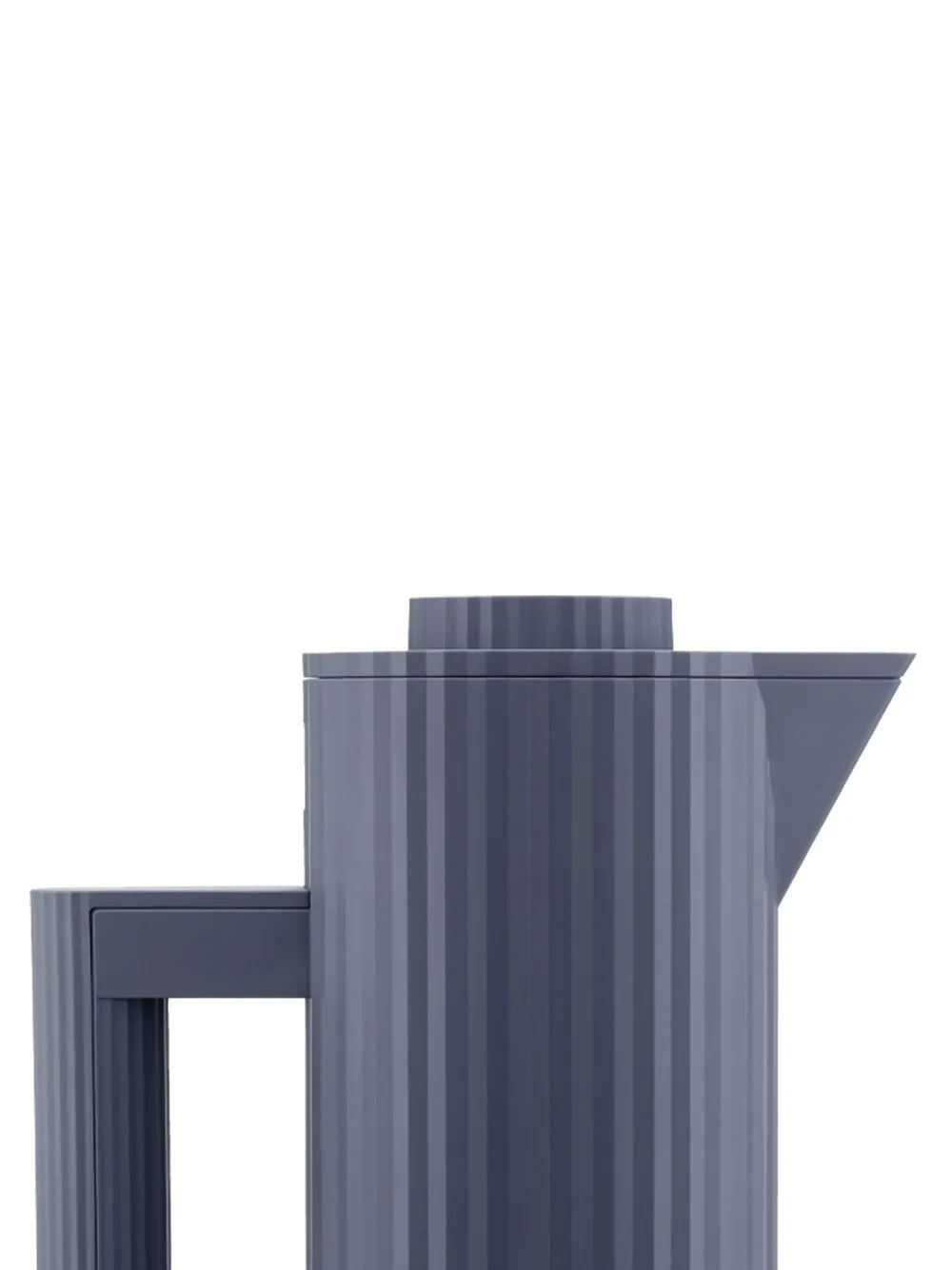 Alessi Plissé Insulated Pitcher In Grey
